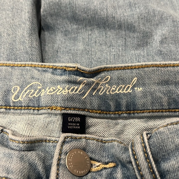 UNIVERSAL THREAD VINTAGE STRAIGHT JEANS - Picture 4 of 5